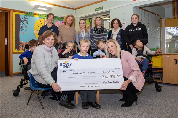 Bovis Homes bring county businesses together to raise thousands for Chamwell Centre